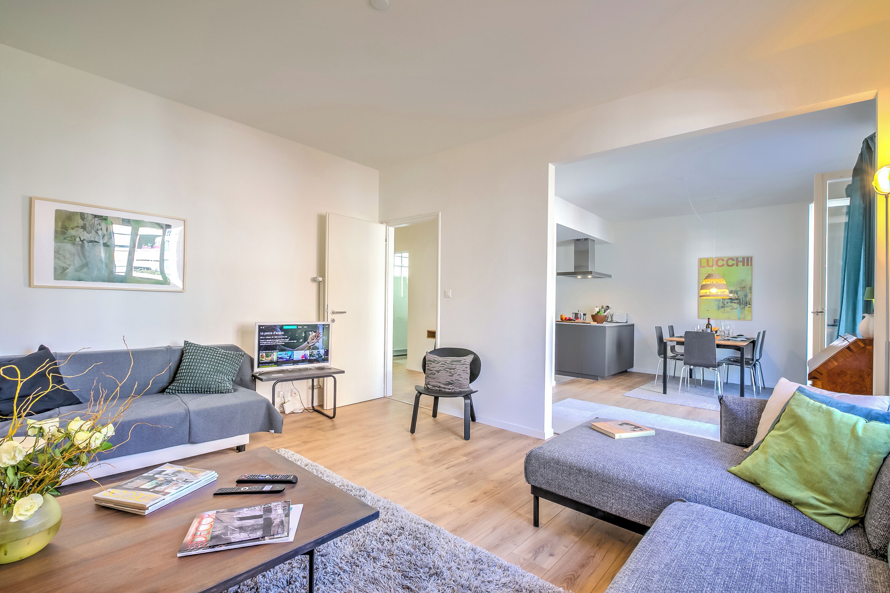 Smart TV de 21 pulgadas con canales por cable 