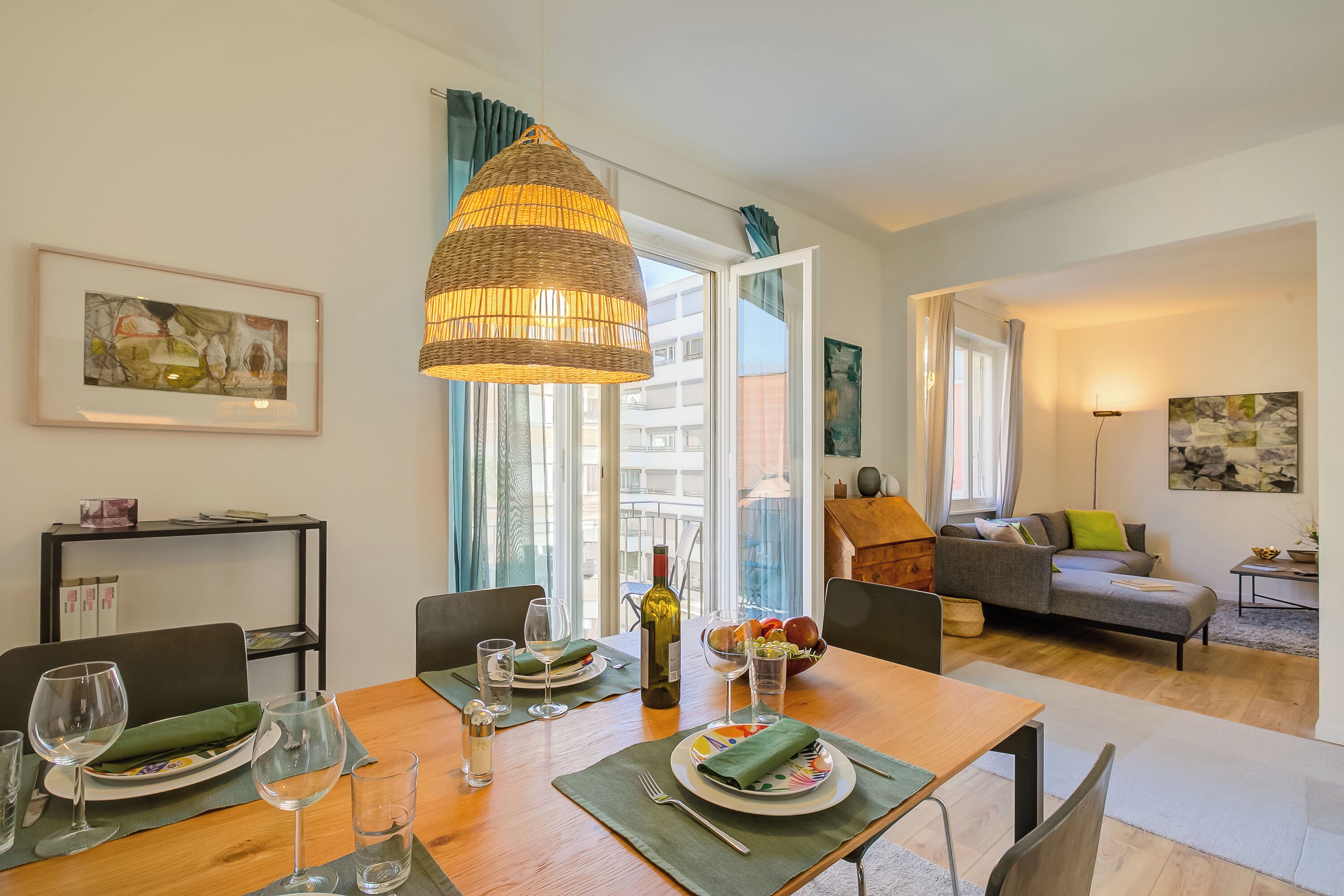 標準公寓, 多間臥室 (Modern Apartment Lugano) | 用餐區