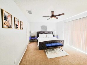 5 bedrooms, iron/ironing board, travel crib, WiFi