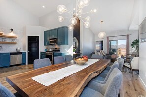 Dining - New! Huge Family Retreat near Deer Valley Ski Gondola w/Hot Tub and Lake Views (Heber City)