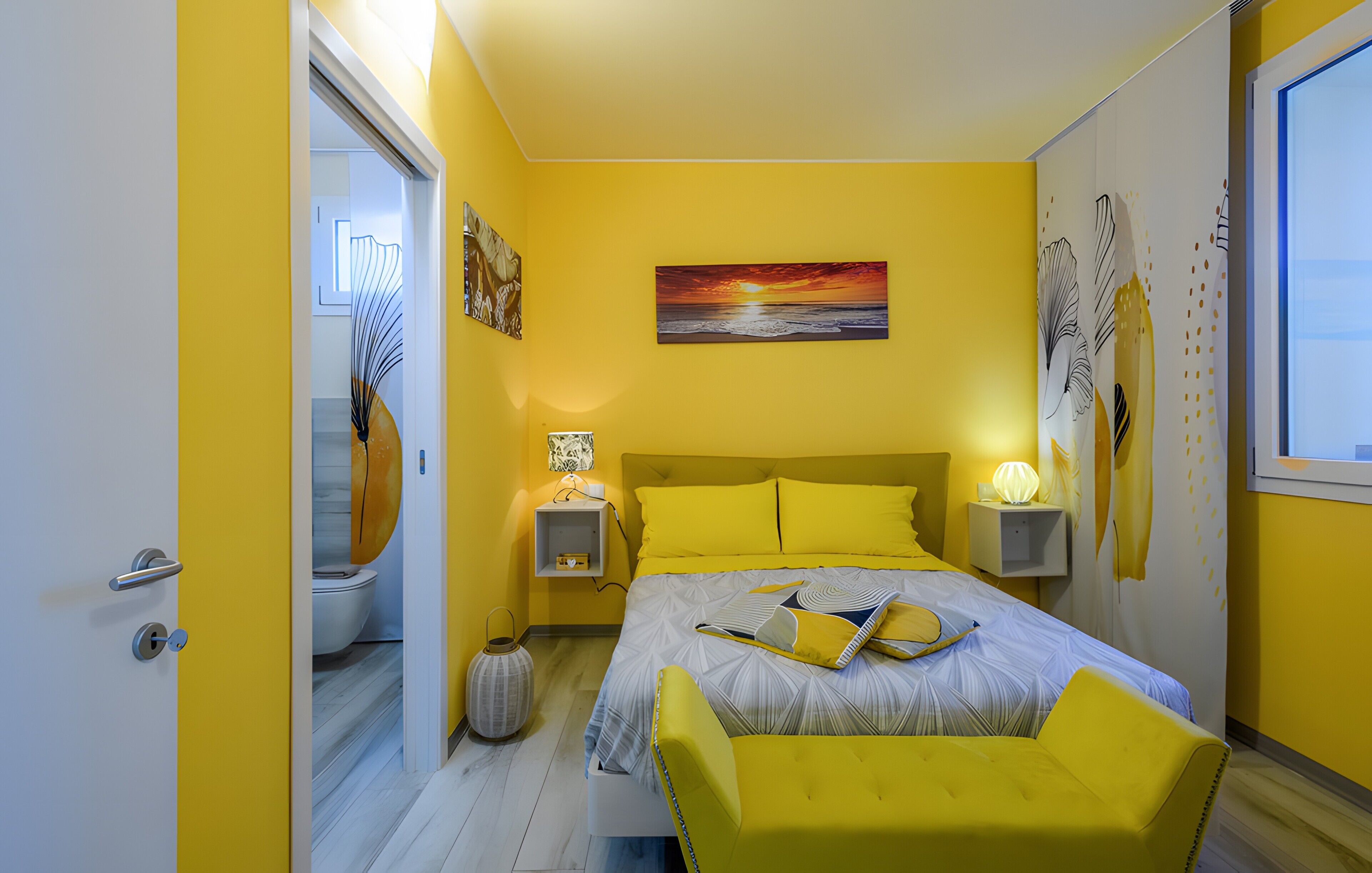 4 chambres, fer et planche à repasser, Wi-Fi gratuit, draps fournis