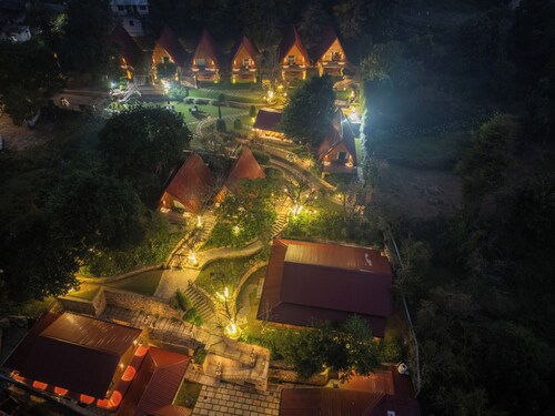The Pear Orchard By Countryside