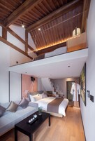 Loft Family Room With Two Double Bed | Individually decorated, individually furnished, free WiFi, bed sheets