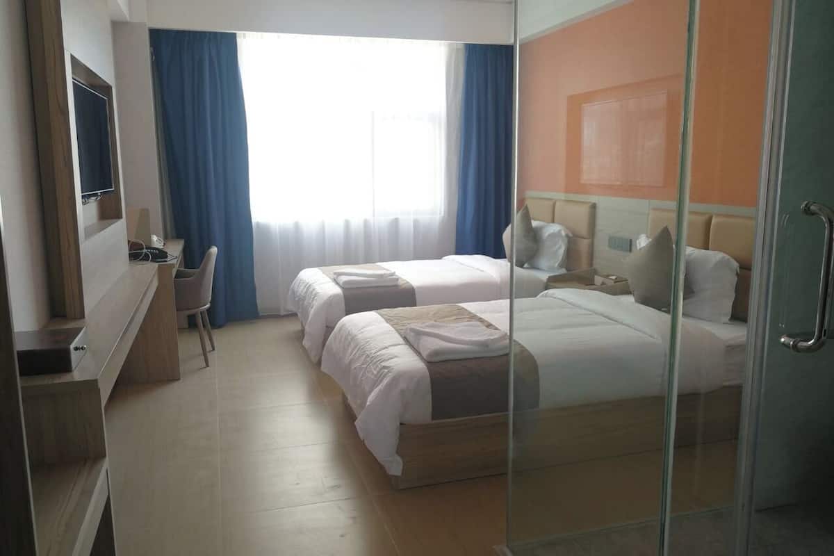 Superior Twin Room | 1 bedroom, laptop workspace, soundproofing, free WiFi