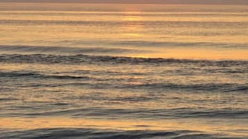 Beach nearby, black sand