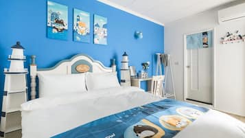 Romantic Double Room | Down comforters, free minibar, individually decorated, desk