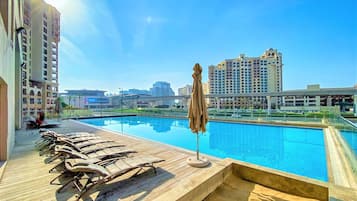 Departamento (0 Bedroom) | Alberca | Alberca al aire libre