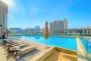 Apartment (0 Bedroom) | Kolam renang | Kolam renang terbuka 