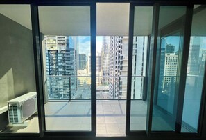 Premier Apartment | Balcony view - Readyset Apartments at Hudson  (Melbourne)
