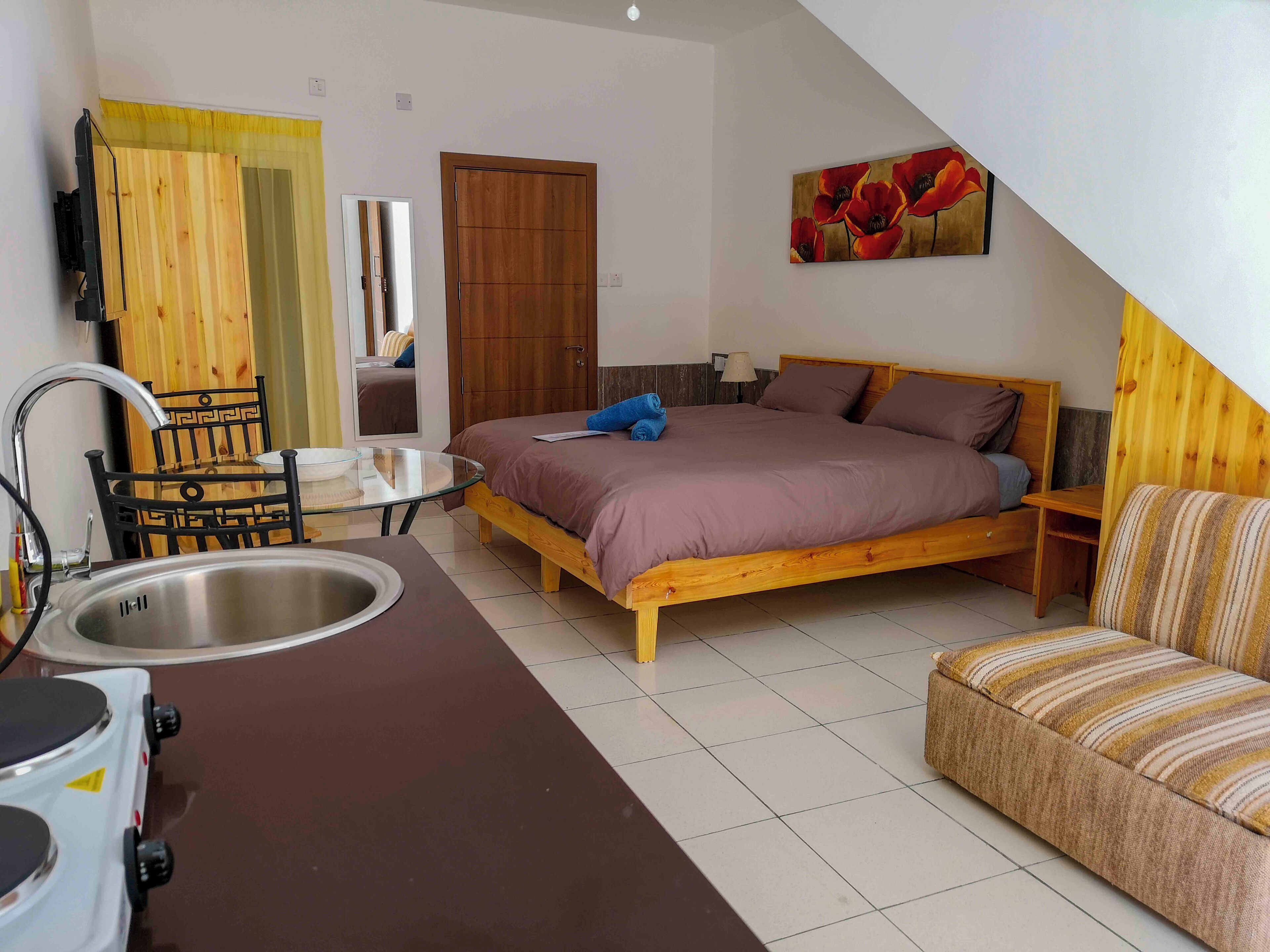 1 bedroom, iron/ironing board, WiFi, bed sheets