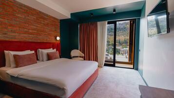 Deluxe Double Room | 1 bedroom, Frette Italian sheets, premium bedding, down comforters