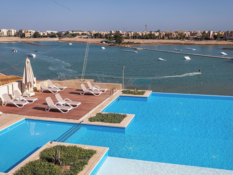 Indoor pool, outdoor pool