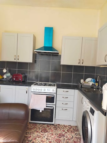 Shared fridge, microwave, electric kettle