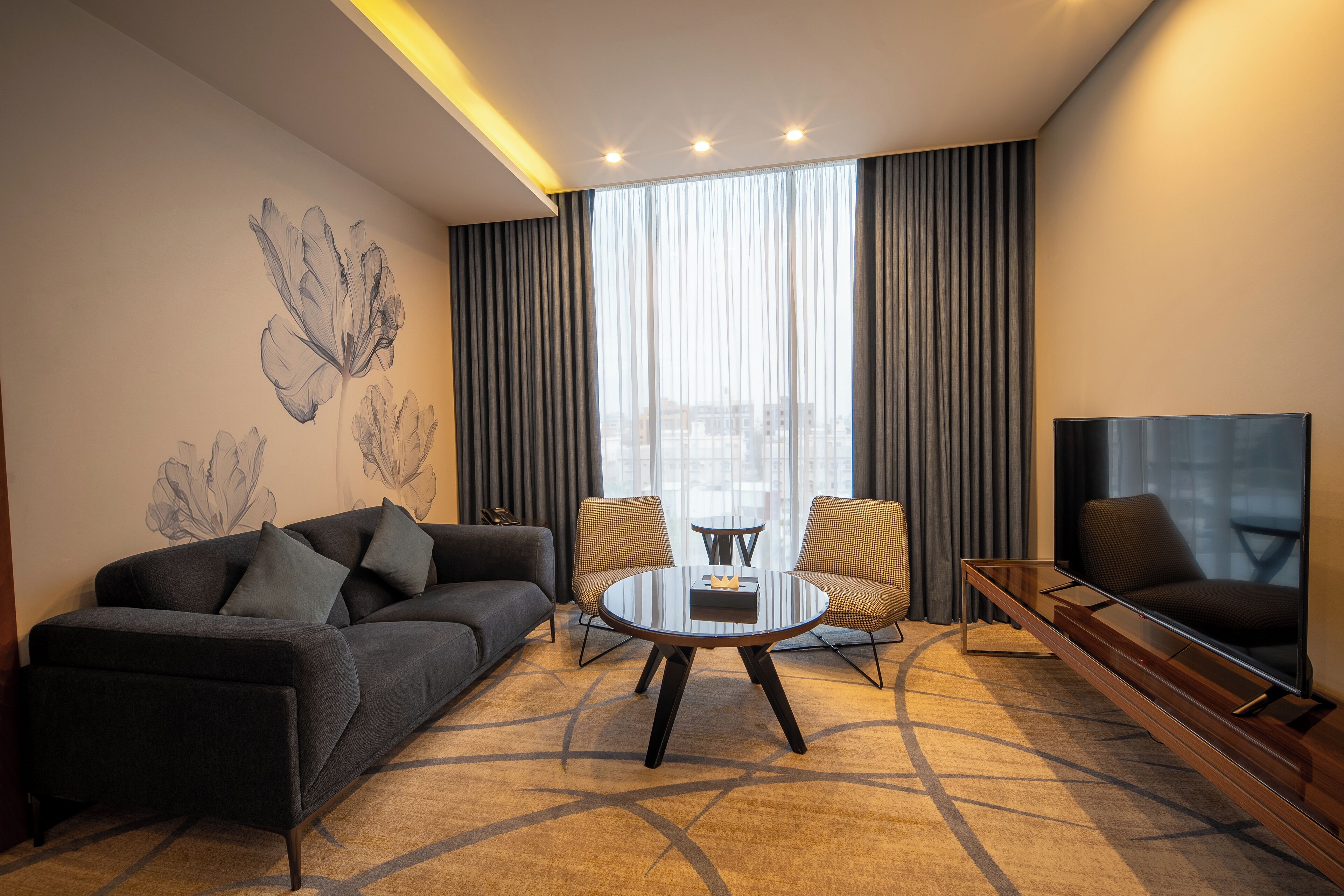 Smart TV de 50 pulgadas con canales por satélite