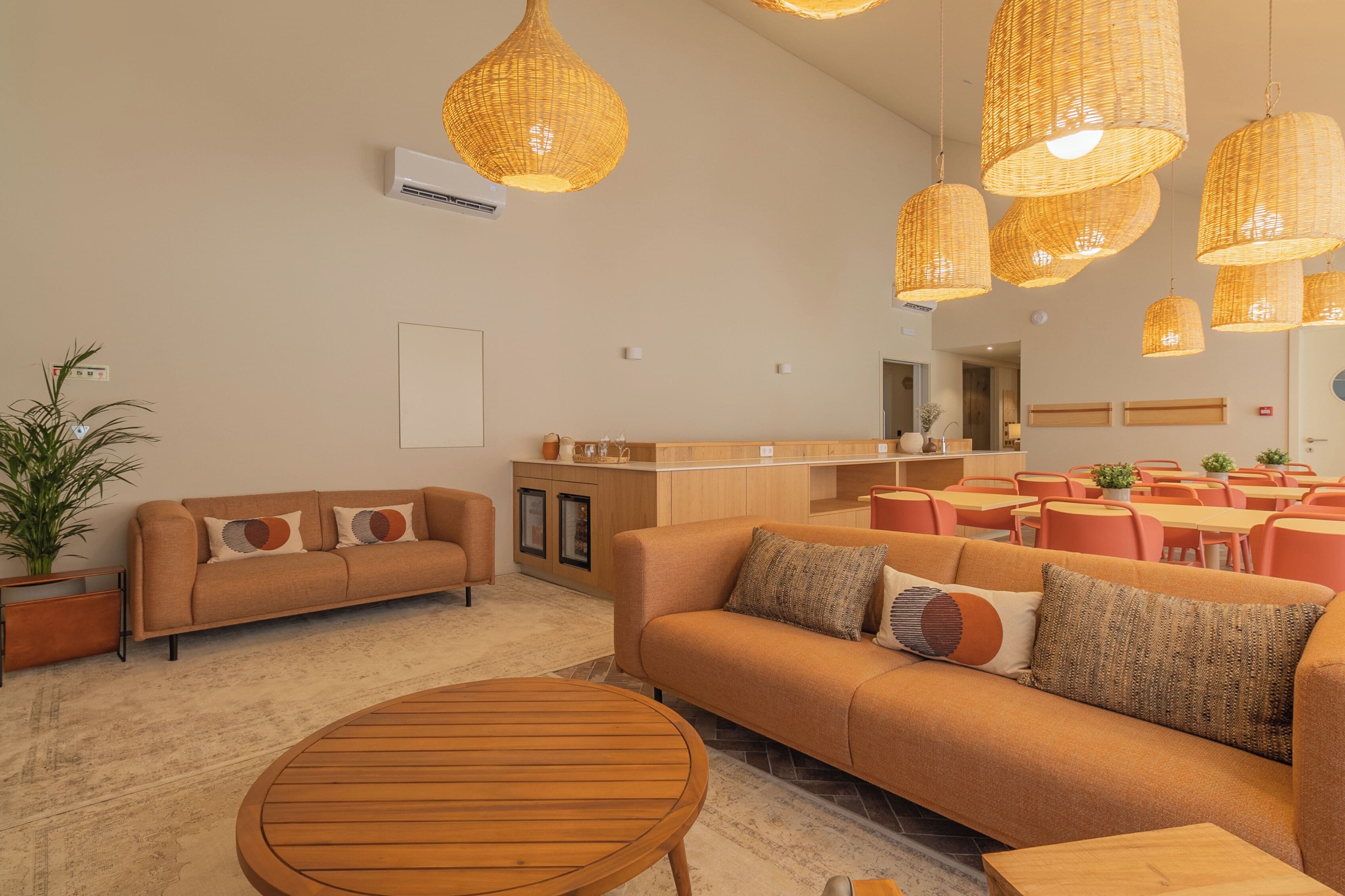 Lobby sitting area