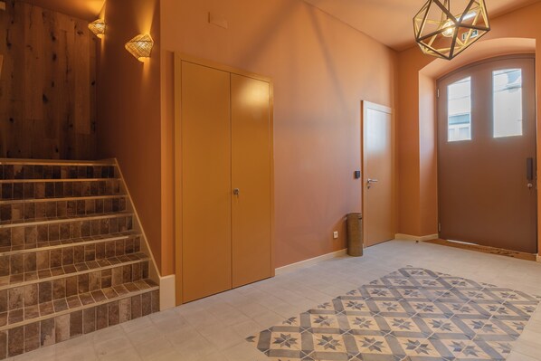 Interior entrance