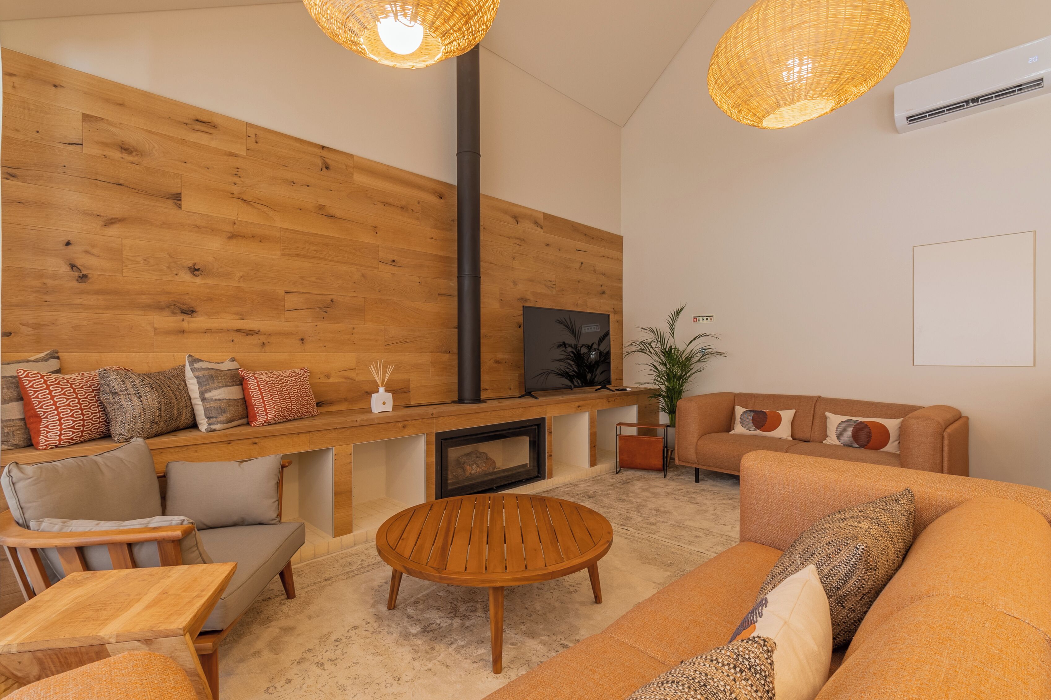 Coin salon dans le hall