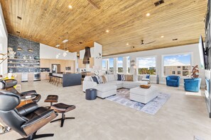 Télévision, cheminée, jeux vidéo