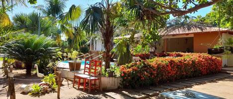 Enceinte de l’hébergement