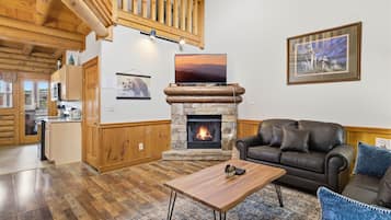 Cabin, 2 Bedrooms | Ruang tamu