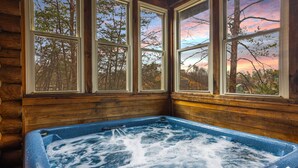 小屋, 2 间卧室 | 私人 SPA 浴缸