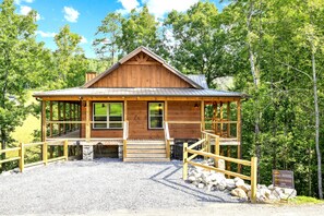 Cabin, 3 Bedrooms | Exterior - Antler Ridge 3 Bedroom Cabin by RedAwning (Sevierville)