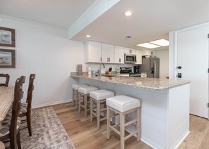 Condo, 2 Bedrooms | Private kitchen | Fridge, oven, coffee/tea maker - Wind Drift 310s 2 Bedroom Condo by Redawning (Orange Beach)