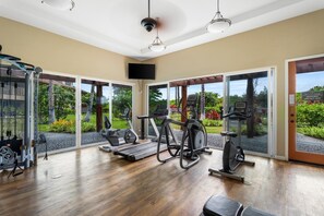 Condo, 2 Bedrooms | Fitness facility - Waikoloa Beach Villas F22 2 Bedroom Condo by RedAwning (Waikoloa)