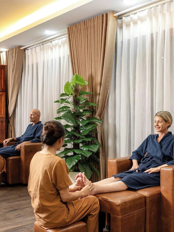Bastu, kroppsbehandlingar och massage