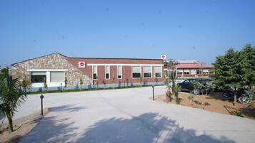 Fassade der Unterkunft