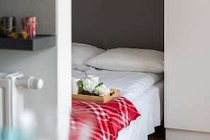 Appartement, 1 slaapkamer, balkon | Beddengoed