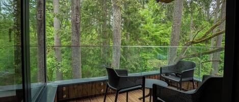 Leilighet – deluxe | Terrasse/patio