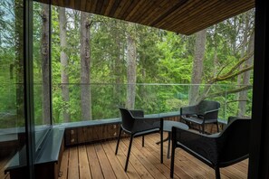 Apartamento luxo | Terraço/pátio