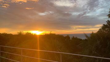 Uitzicht vanaf balkon