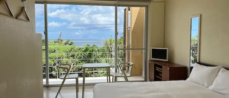 Quarto casal ou duplo superior | 2 quartos, escrivaninha, espaço de trabalho para notebook