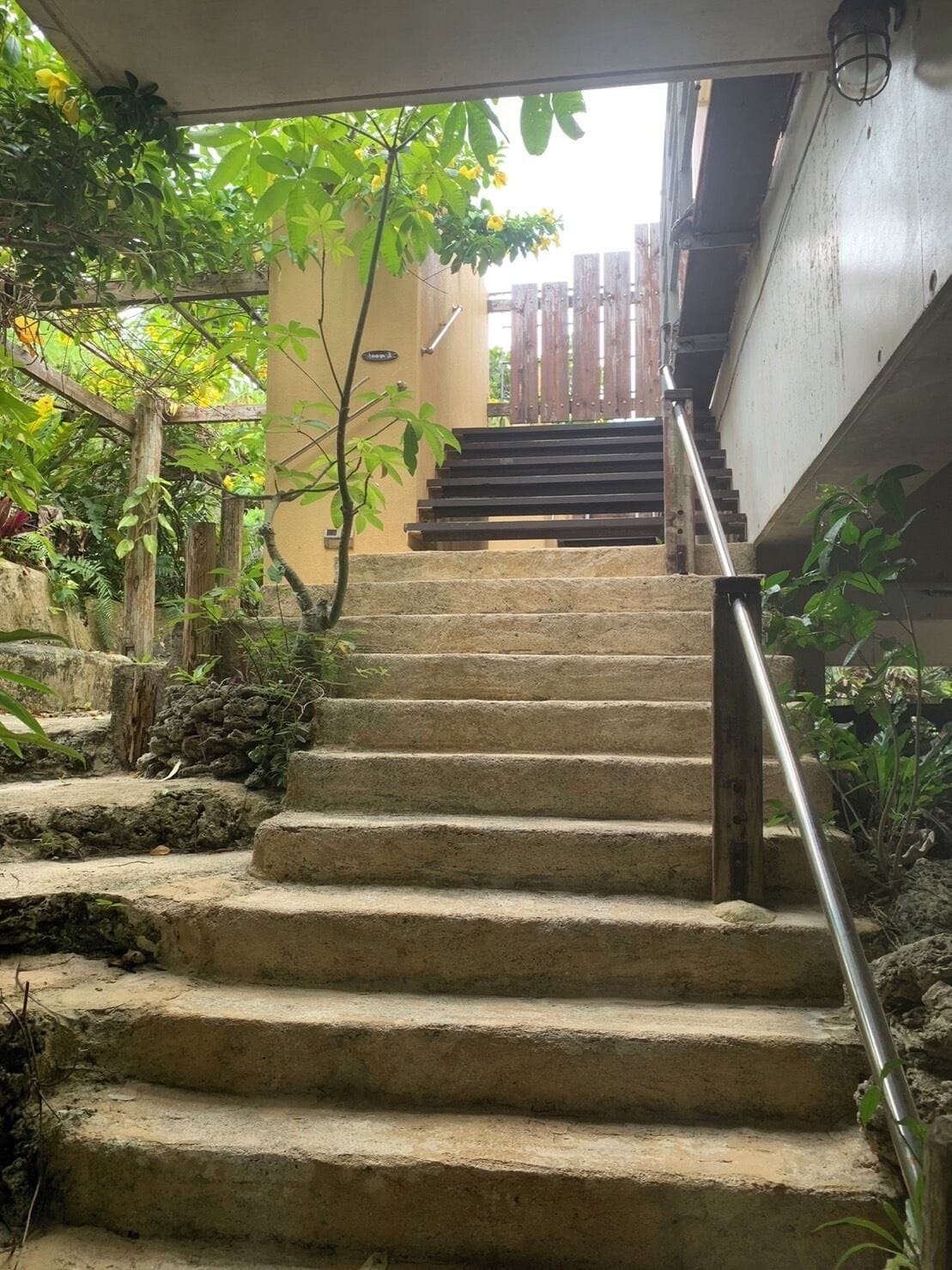 Overnatningsstedets facade