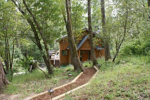 Forest Getaway Cozy, Inviting Cabin w Deck