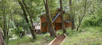 Forest Getaway Cozy, Inviting Cabin w Deck