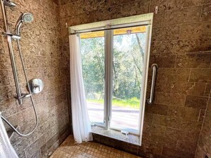 Hair dryer, towels - Forest Getaway Cozy, Inviting Cabin w Deck (Inverness)