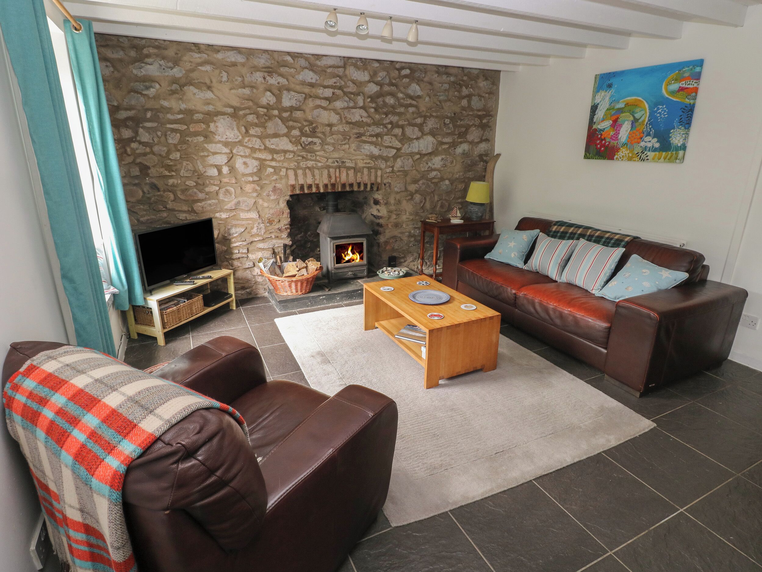 Cottage | Living area | DVD player