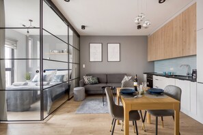 Deluxe appartement | Woonkamer