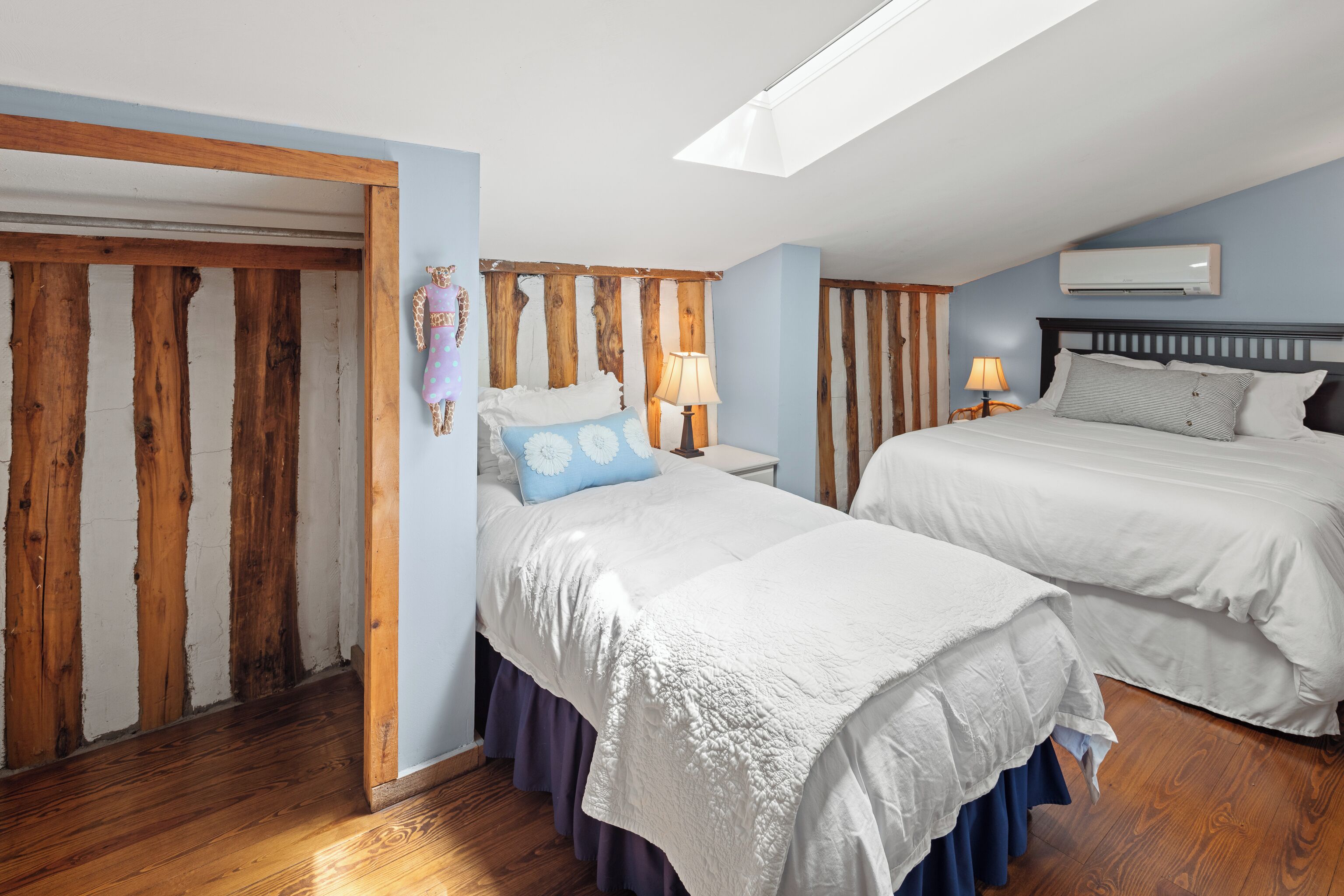 Upstairs Bedroom  with queen and twin beds