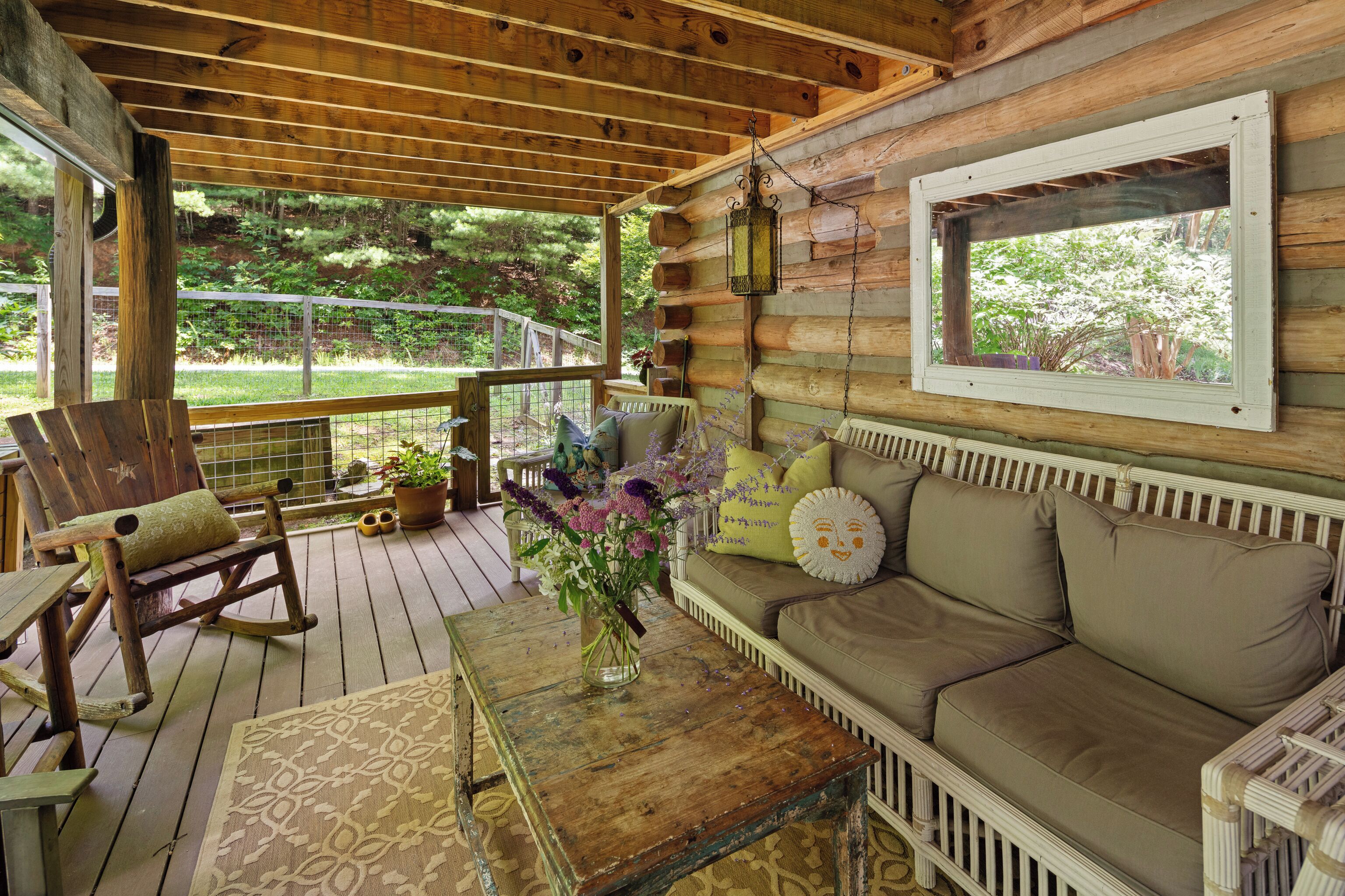 Covered porch awaits.