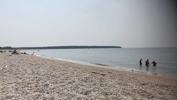 Sun loungers, beach towels