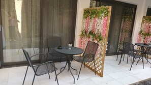 Apartamento superior | Terraza o patio