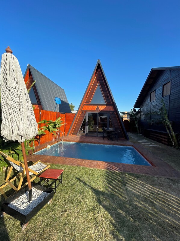 Blick auf den Garten