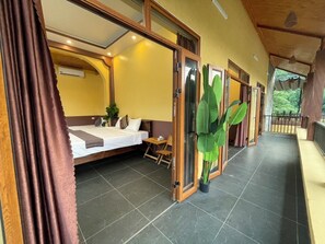 Deluxe Triple Room | View from room - Ha Giang Wings Bungalow (Ha Giang)