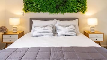 2 chambres, fer et planche Ă repasser, Wi-Fi gratuit, draps fournis