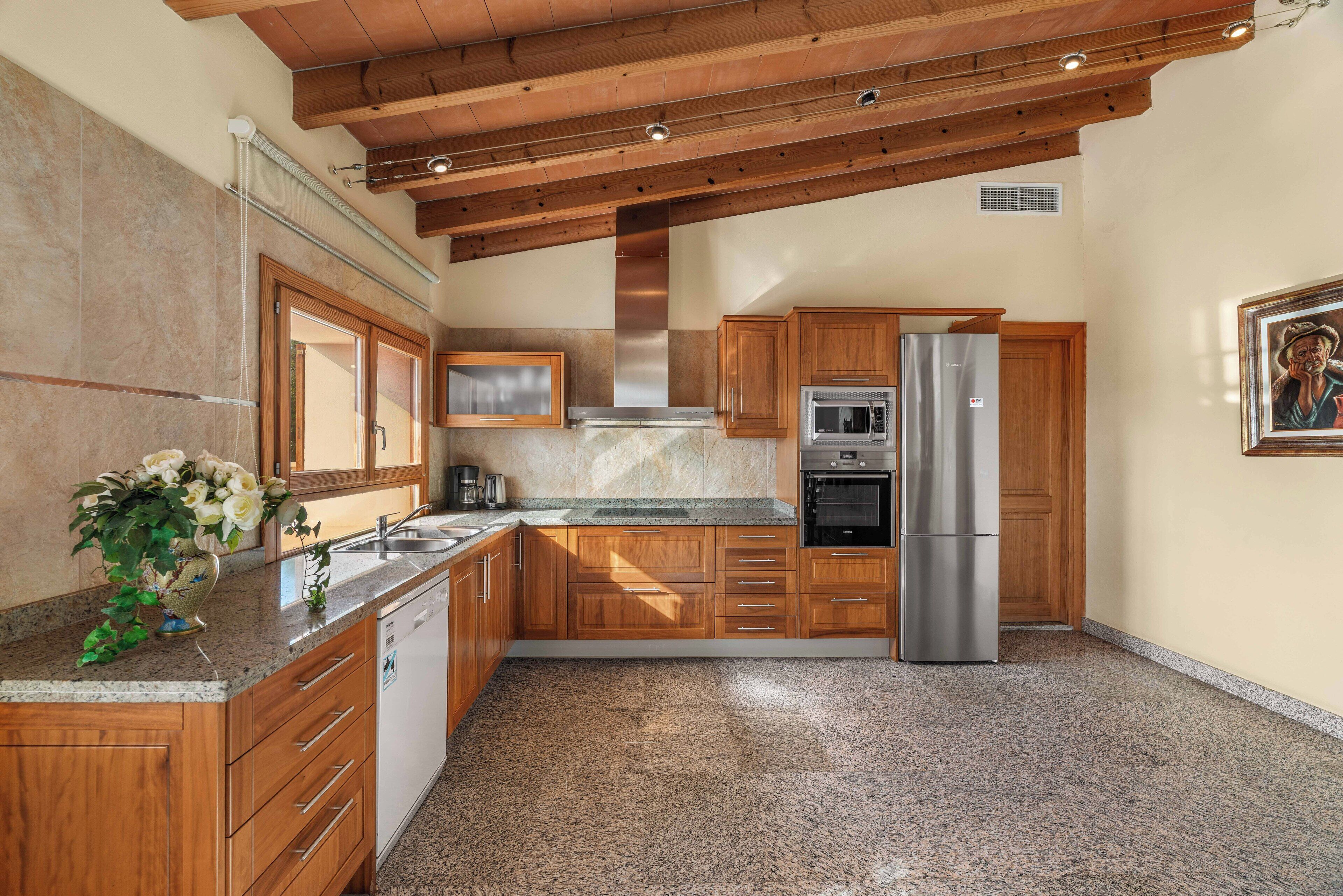 Microondas, horno, parrilla de estufa y lavavajillas 