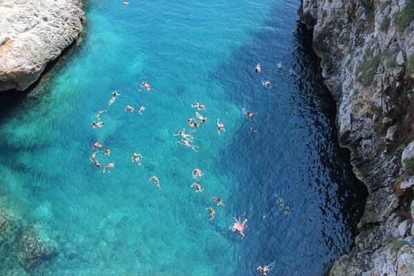 Aerial view - Villa Aimone charming sea view Villa in Salento, walking distance from the sea (Puglia)